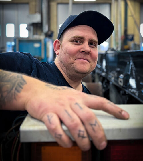 Fredrik Wahlström, kundmottagare